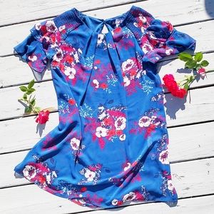 Francesca's Flower Print Spring Dress